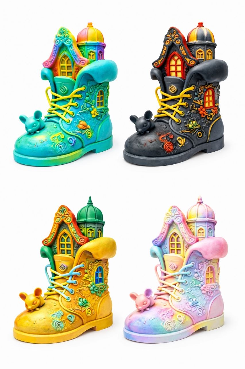 The Fairy’s House in a Boot