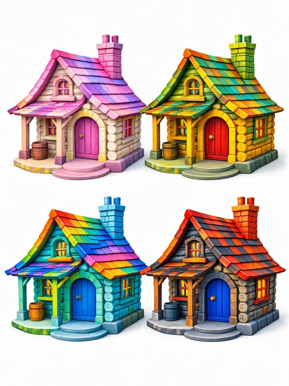 Log Cabin Fantasy House