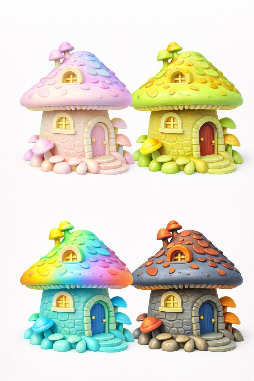 Fantasy Mushroom House
