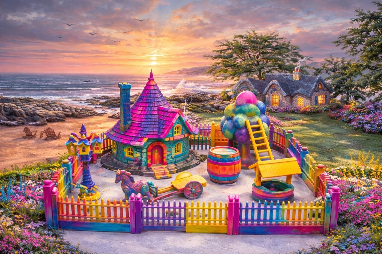 🌾 Build Your Own Fantasy Farm Set 🎨 | DIY Paint Kit for Kids & Adults