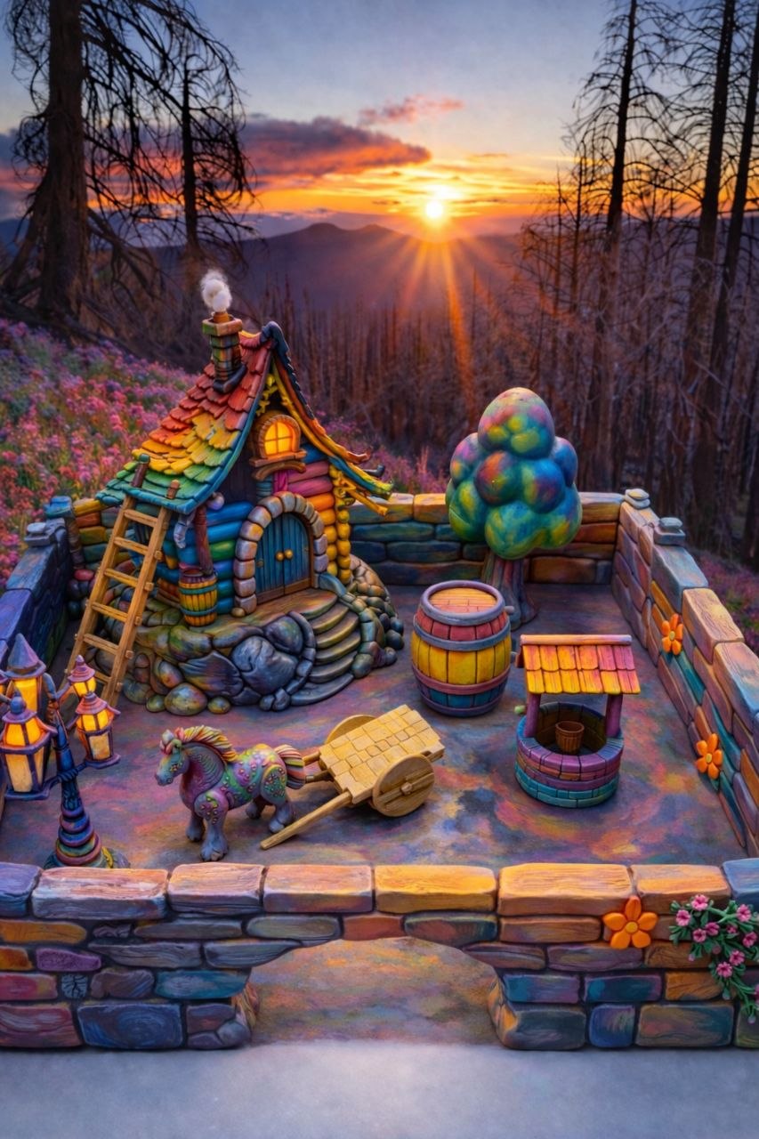 🌾 Build Your Own Fantasy Farm Set 2🎨 | DIY Paint Kit for Kids & Adults