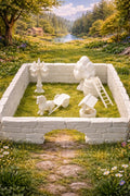 🌾 Build Your Own Fantasy Farm Set 2🎨 | DIY Paint Kit for Kids & Adults