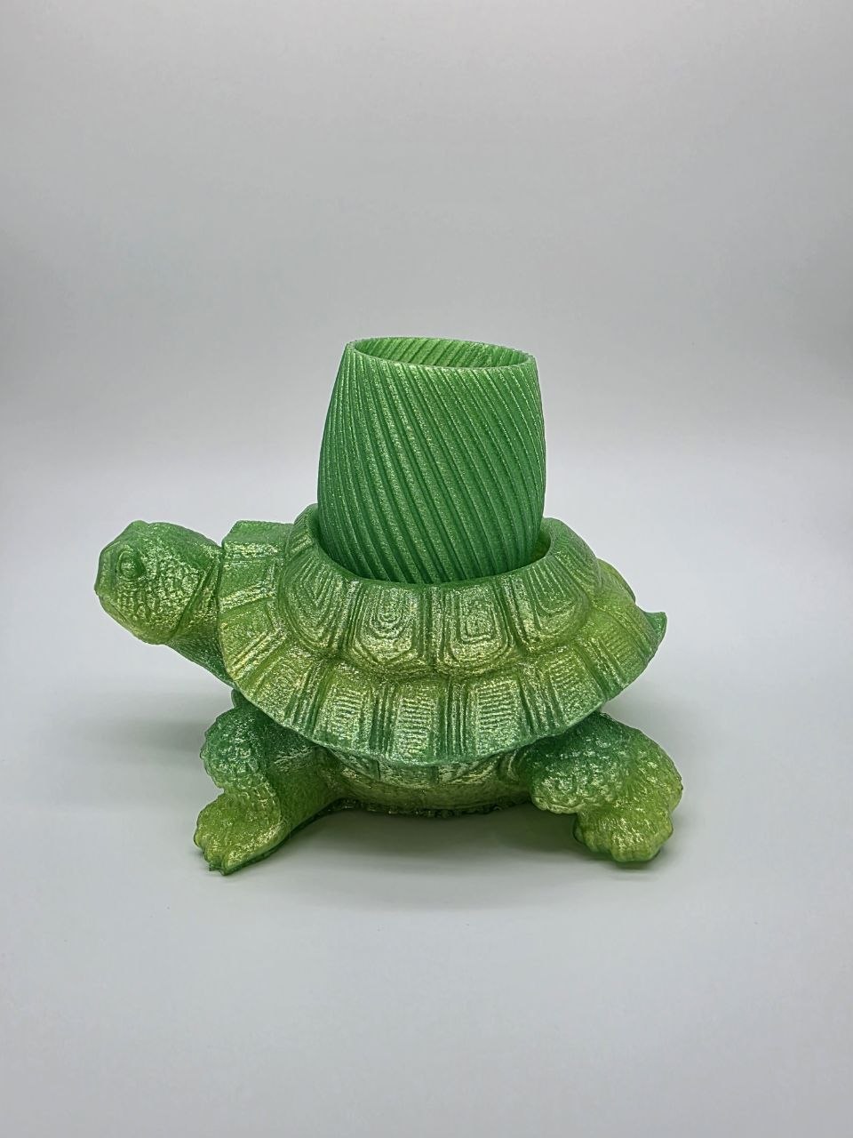 🌈 Rainbow Turtle Planter – Unique 3D Printed Pot 🐢✨Glass Forest