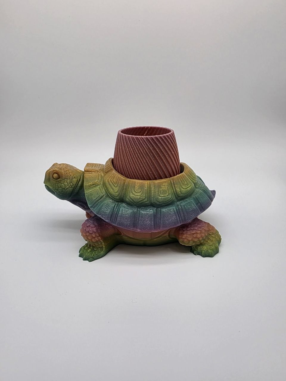 🌈 Rainbow Turtle Planter – Unique 3D Printed Pot 🐢✨ Candy