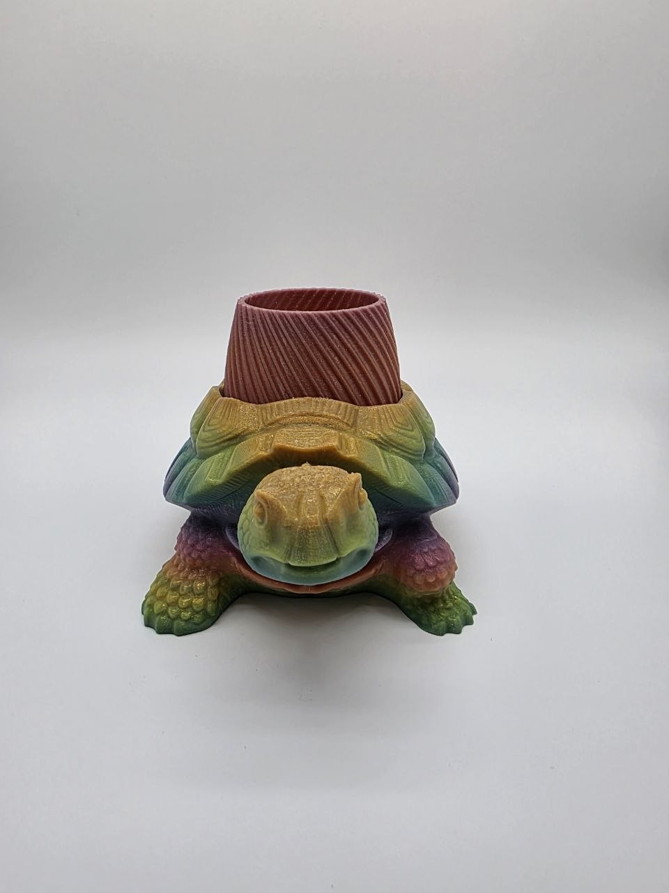 🌈 Rainbow Turtle Planter – Unique 3D Printed Pot 🐢✨ Candy