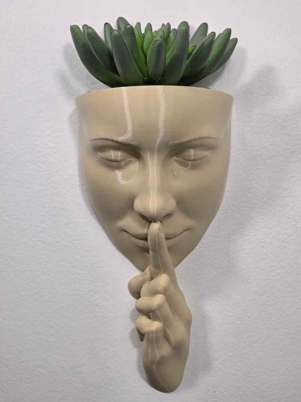 🌸 Woman Wall Flower Pot No.1 🧑‍🎨✨