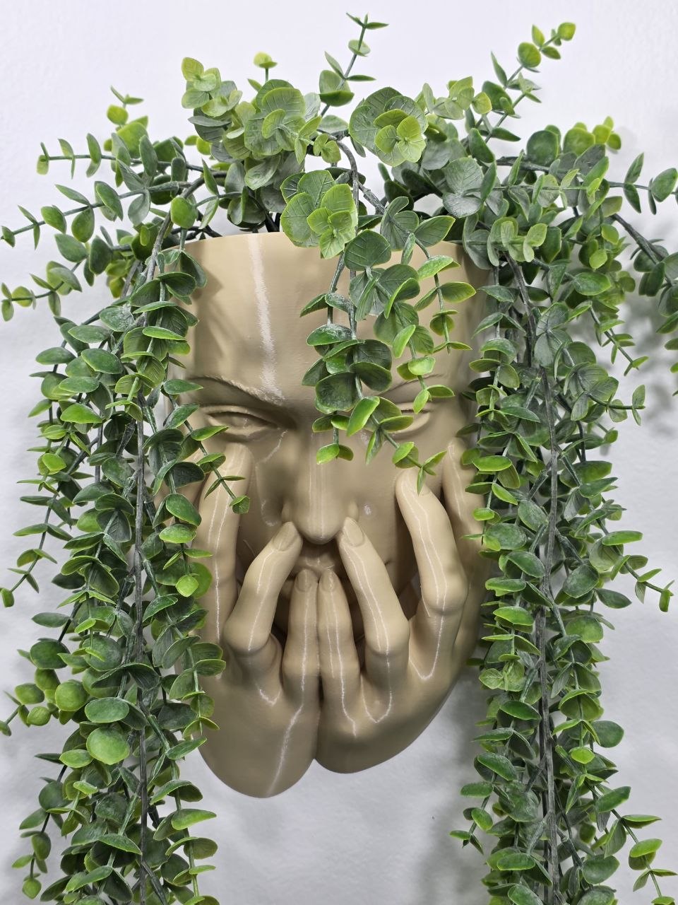 🌸 Woman Wall Flower Pot No.3 🧑‍🎨✨