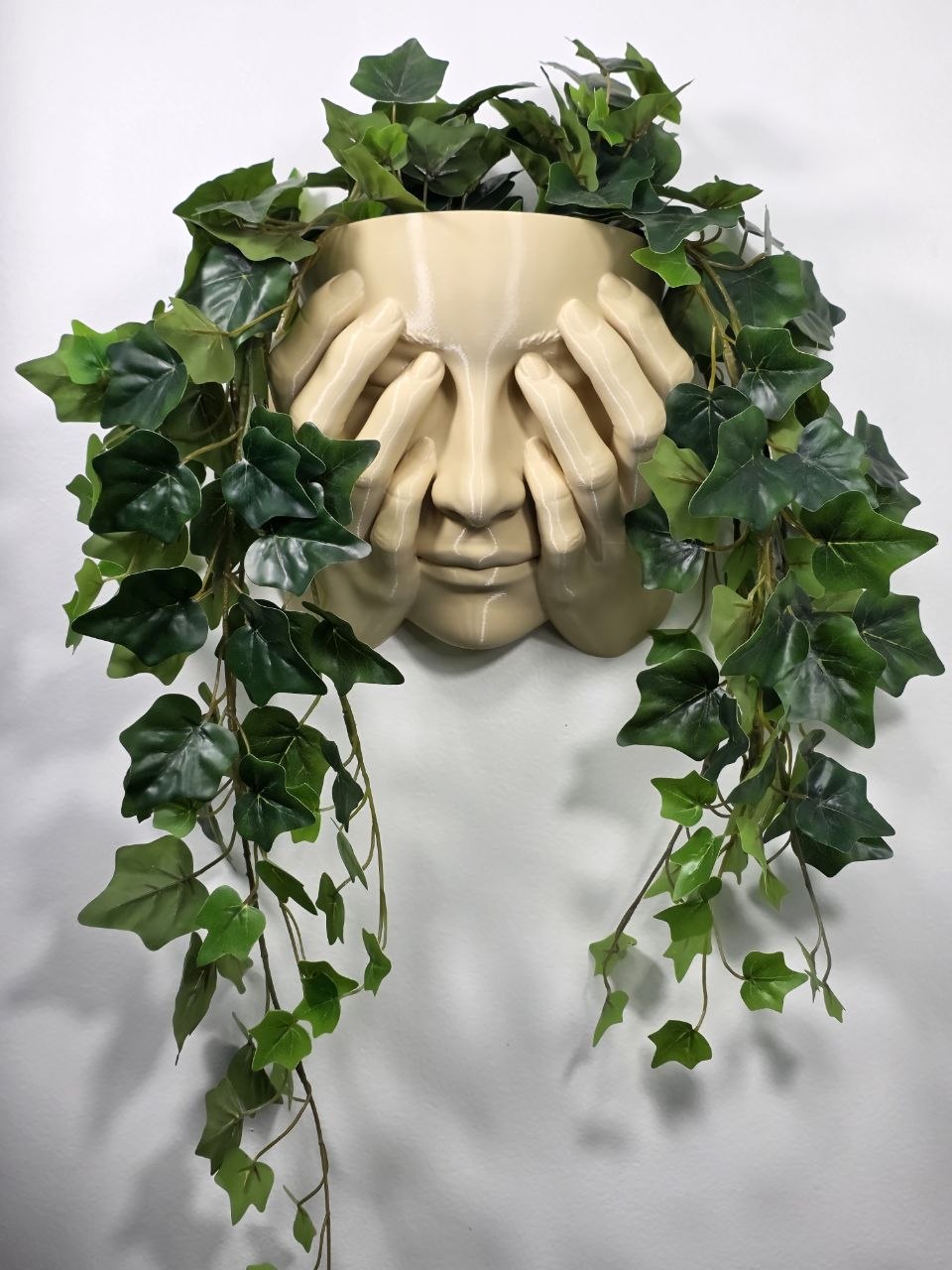 🌸 Woman Wall Flower Pot No.4 🧑‍🎨✨