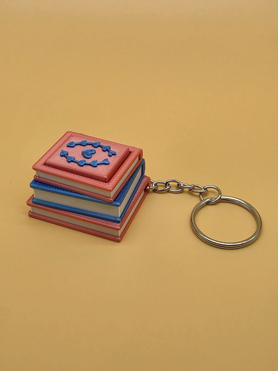 📚 Books Clicker Keychain 🔑🖱 Red