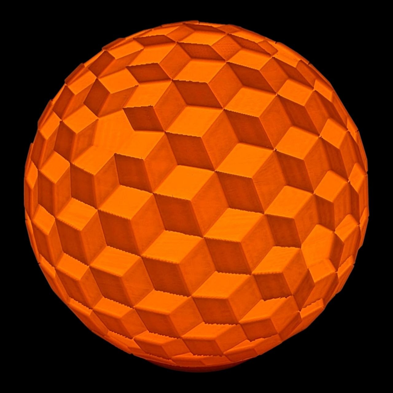 ✨ LumaSphere 3D Light 💡Orange