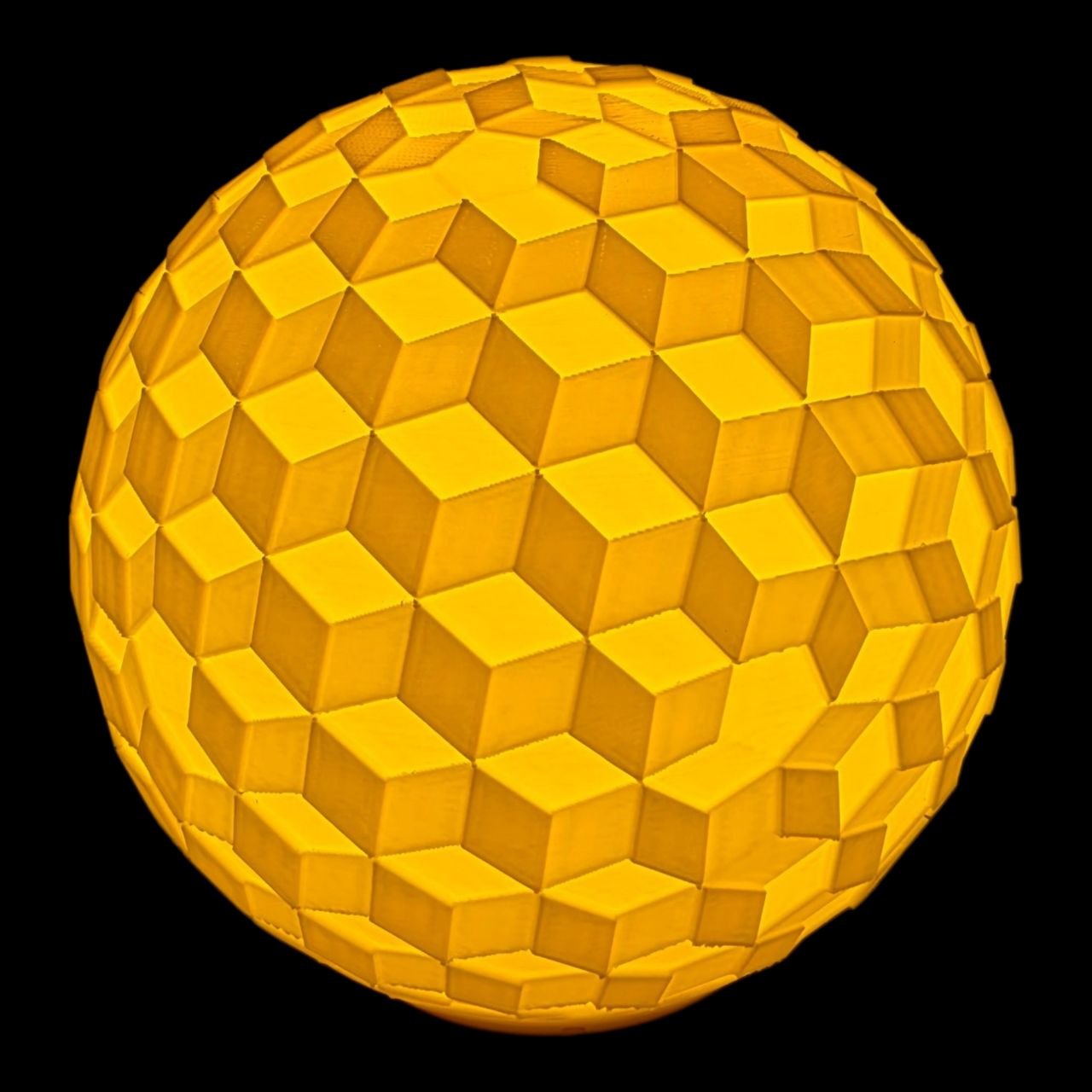 ✨ LumaSphere 3D Light 💡Yellow
