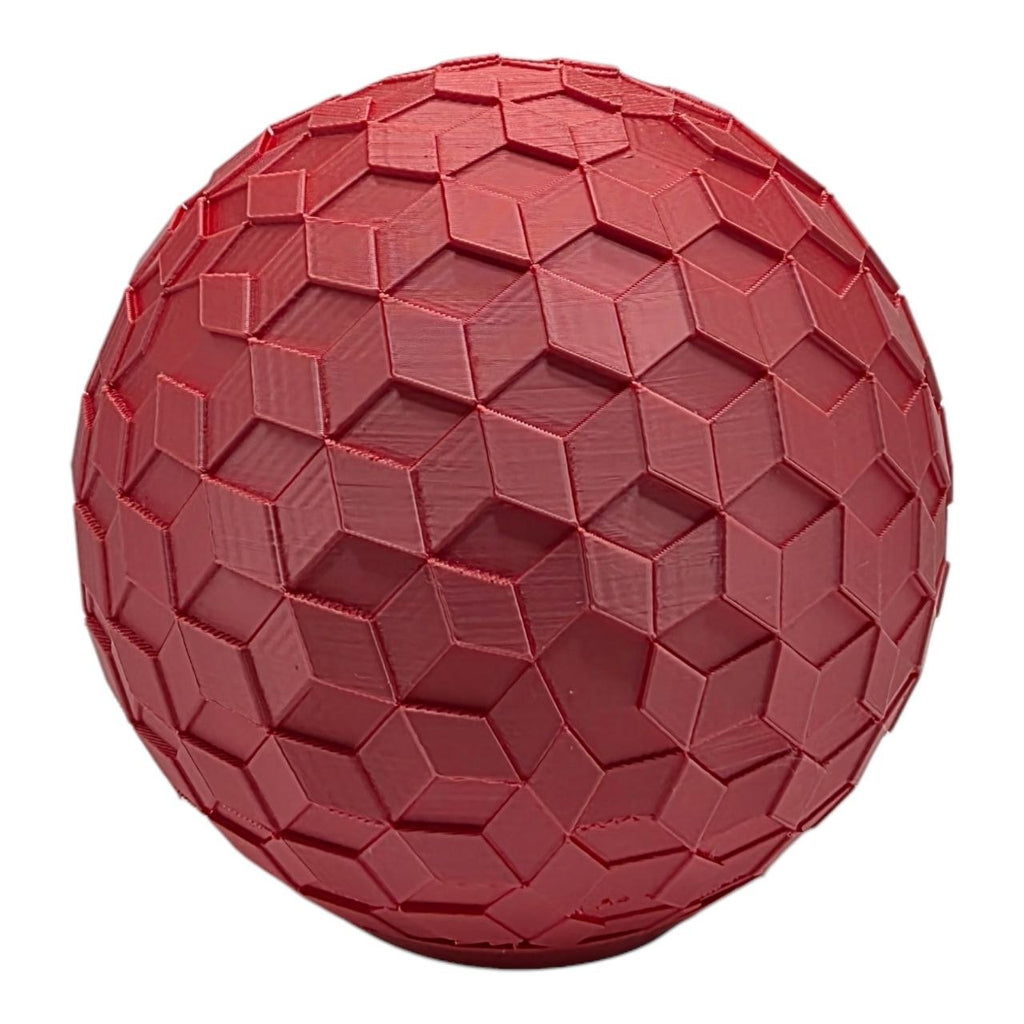 ✨ LumaSphere 3D Light 💡Glossy Red