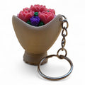 🌸 Bloom Clicker Keychain – Anti-Stress Flower Bouquet 🌸✨