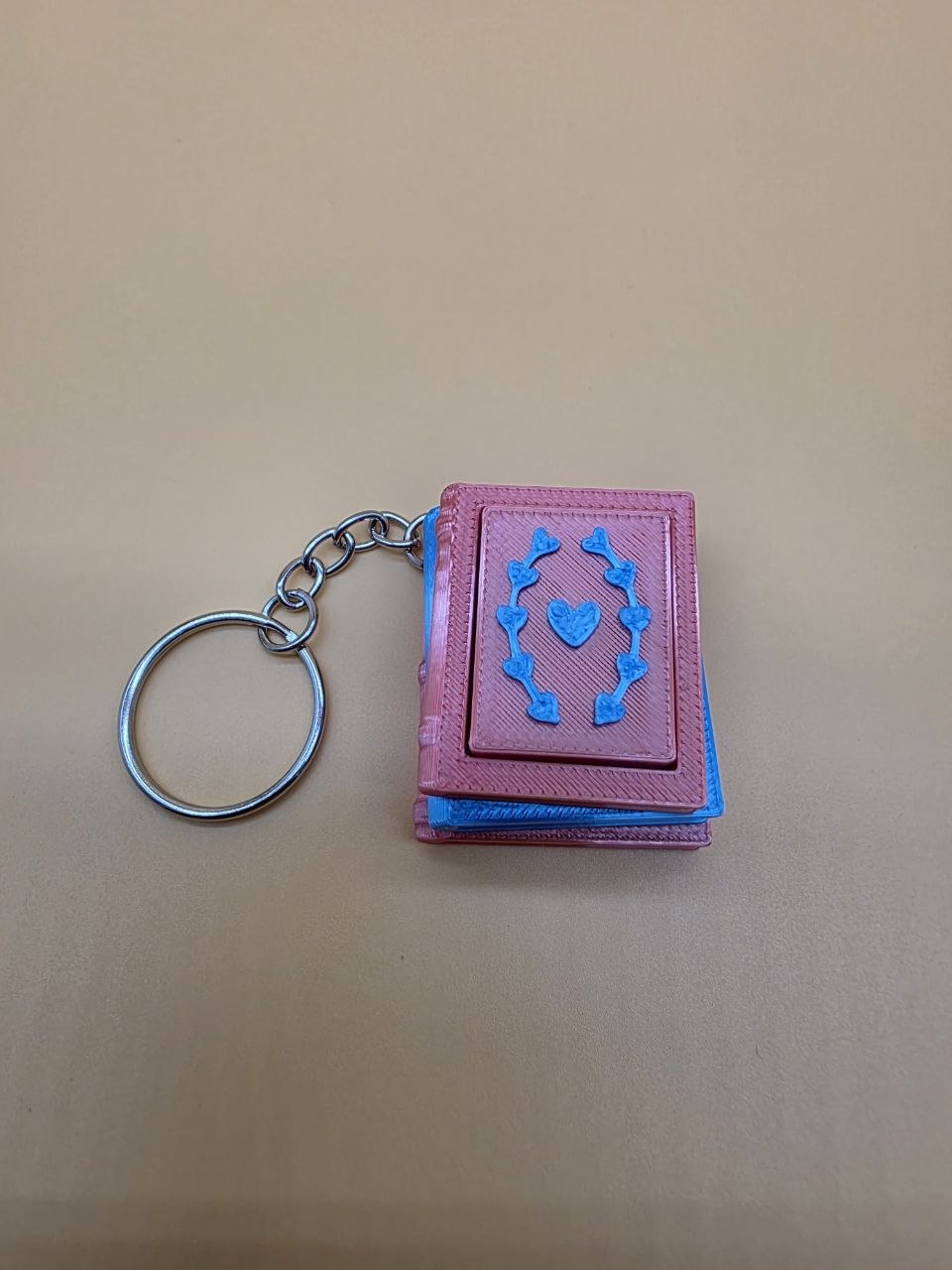 📚 Books Clicker Keychain 🔑🖱 Red