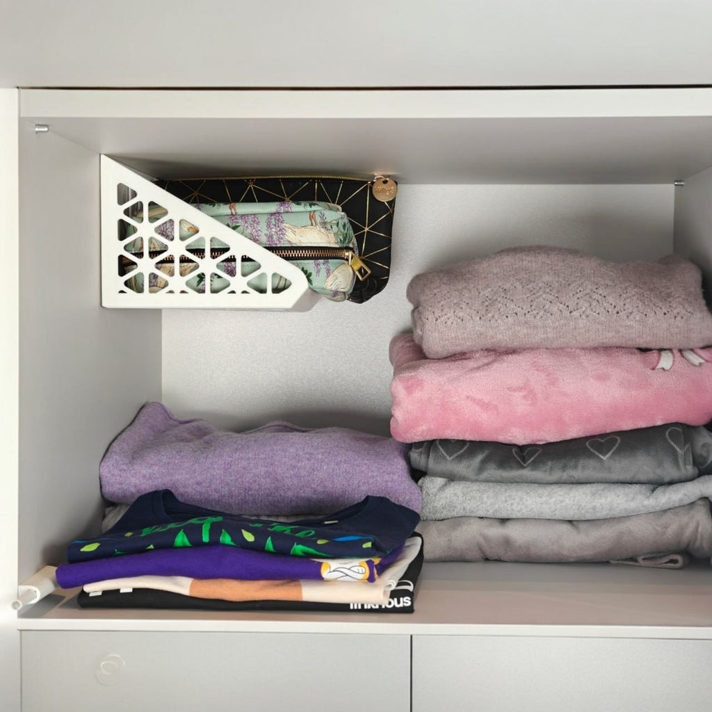 📦 CornerSpace Shelf 🧩✨ | Smart Closet Organizer