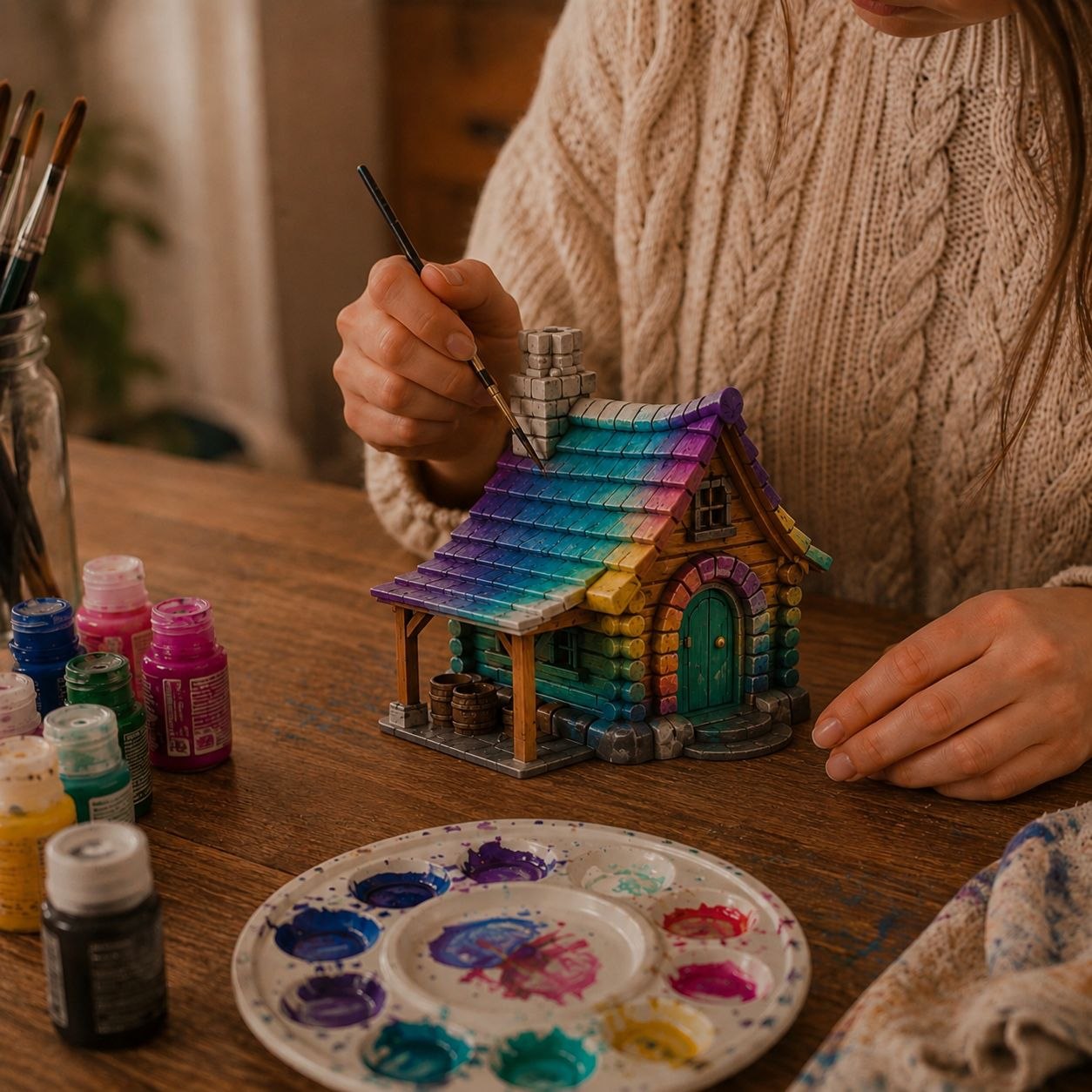 Log Cabin Fantasy House
