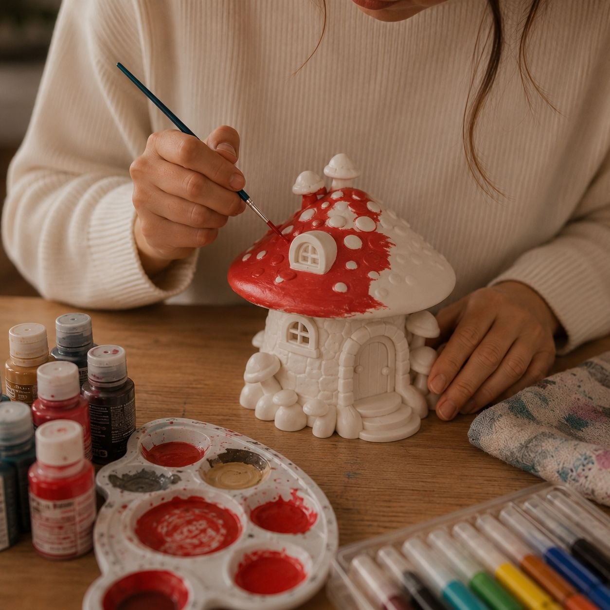 Fantasy Mushroom House
