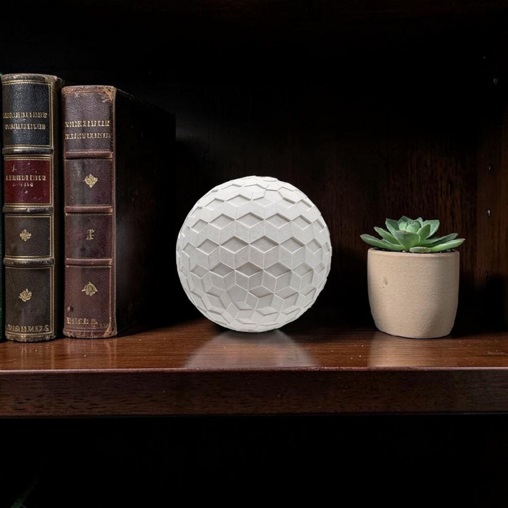 ✨ LumaSphere 3D Light 💡Glossy White