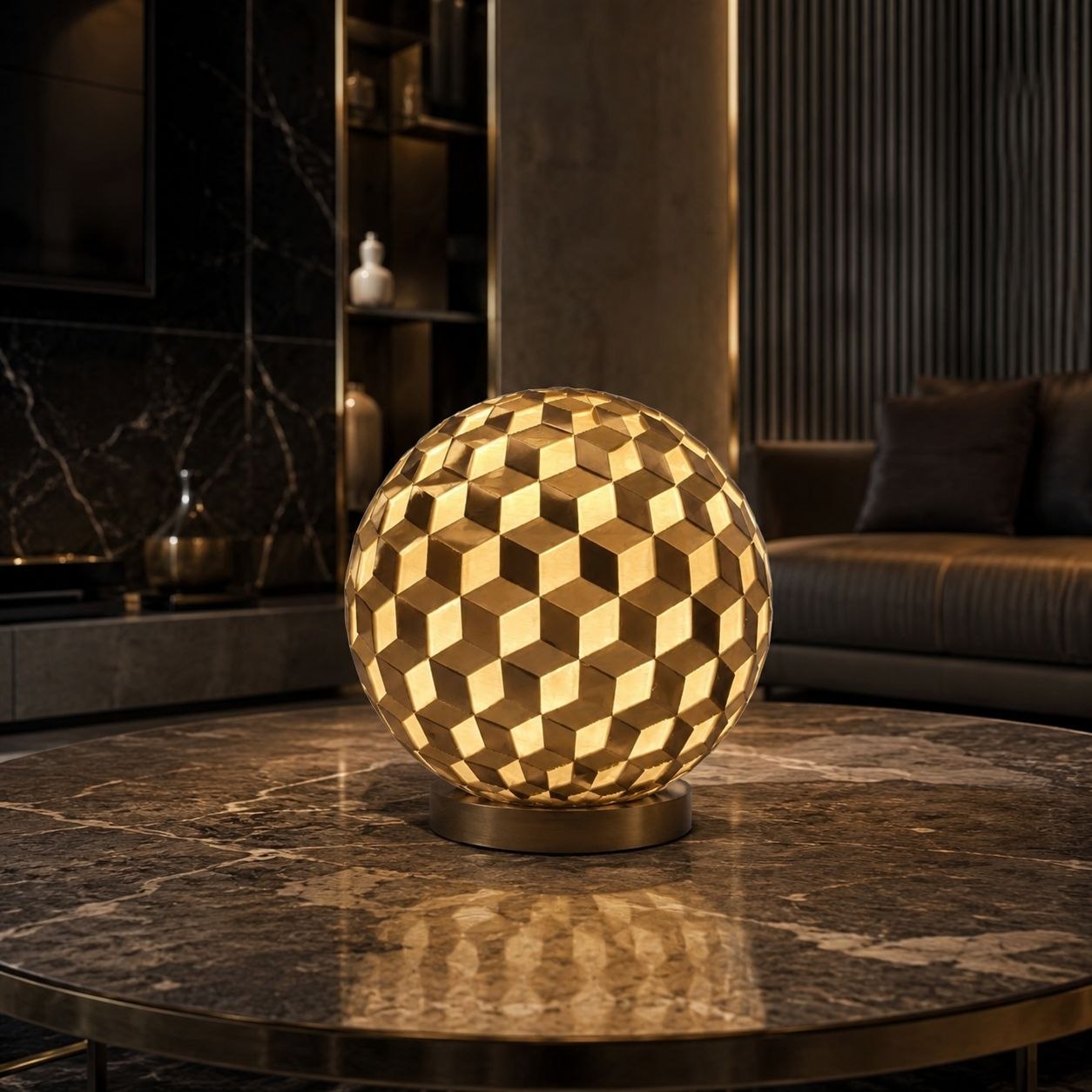✨ LumaSphere 3D Light 💡Gray