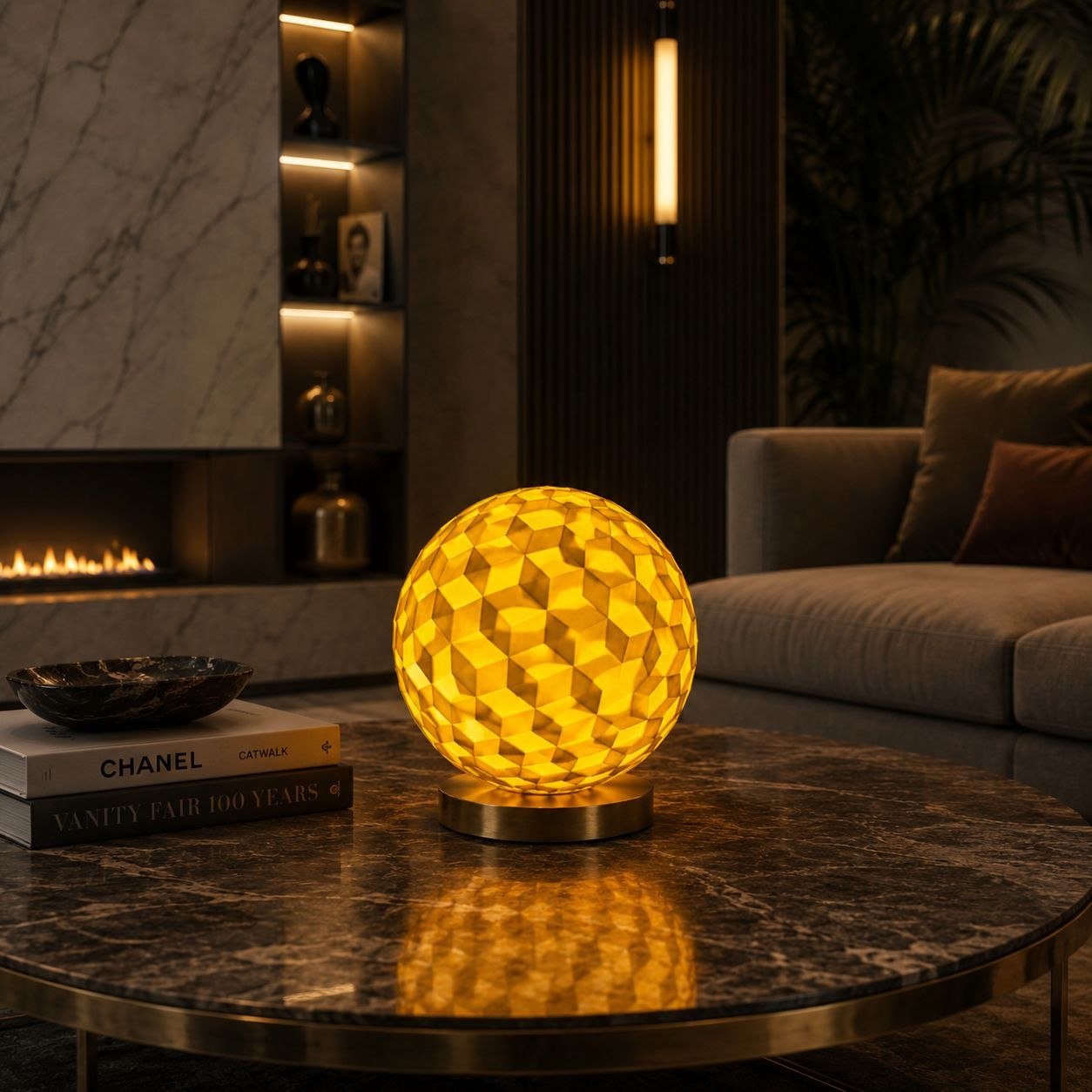 ✨ LumaSphere 3D Light 💡Yellow