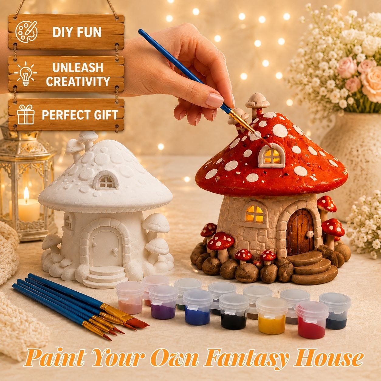 Fantasy Mushroom House