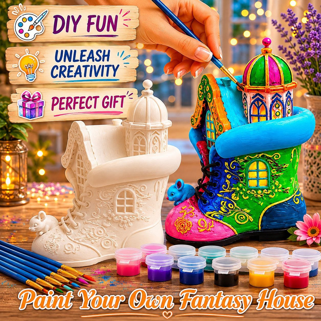The Fairy’s House in a Boot